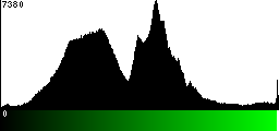 Green Histogram