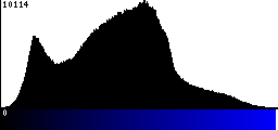 Blue Histogram