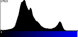 Blue Histogram