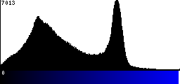 Blue Histogram