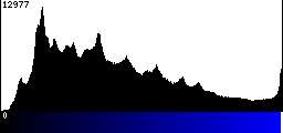 Blue Histogram