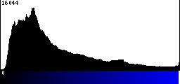 Blue Histogram