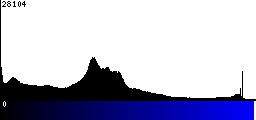 Blue Histogram