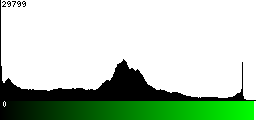 Green Histogram