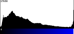 Blue Histogram