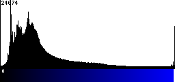 Blue Histogram