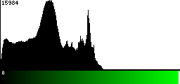 Green Histogram