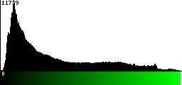 Green Histogram