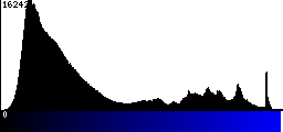 Blue Histogram