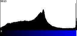 Blue Histogram