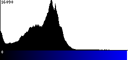 Blue Histogram