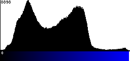 Blue Histogram