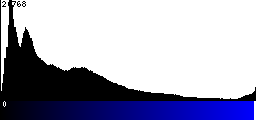 Blue Histogram