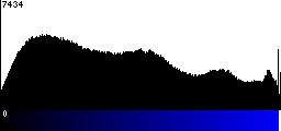 Blue Histogram