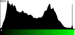 Green Histogram