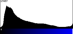 Blue Histogram