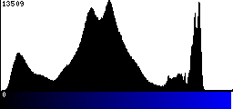 Blue Histogram