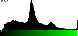 Green Histogram