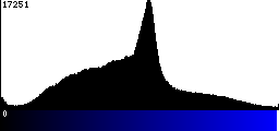 Blue Histogram