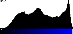 Blue Histogram