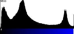 Blue Histogram