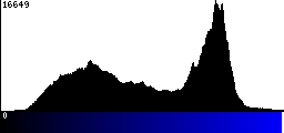 Blue Histogram