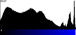 Blue Histogram