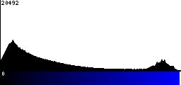 Blue Histogram