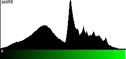 Green Histogram