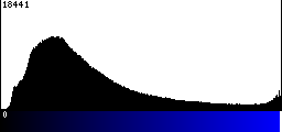 Blue Histogram