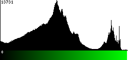 Green Histogram