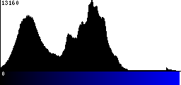 Blue Histogram