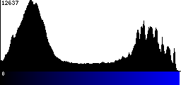 Blue Histogram