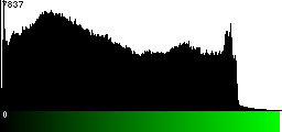 Green Histogram