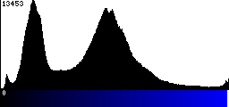 Blue Histogram