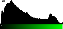 Green Histogram