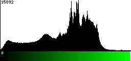 Green Histogram