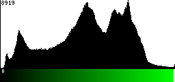 Green Histogram