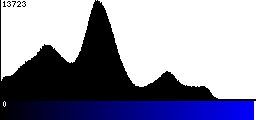 Blue Histogram