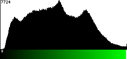 Green Histogram