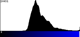 Blue Histogram