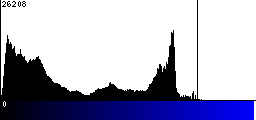 Blue Histogram