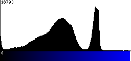 Blue Histogram