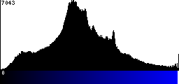 Blue Histogram