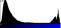 Blue Histogram