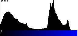 Blue Histogram