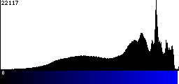 Blue Histogram