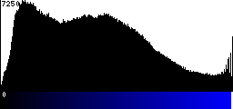 Blue Histogram