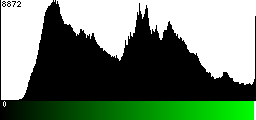 Green Histogram