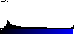 Blue Histogram